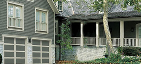 basic low cost garage door in Roseville